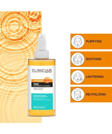 3% Vitamin C Glow Toner | Brightening & Dark Spot Removal for All Skin Types | 6.76fl oz - Buy Online on GoSupps.com