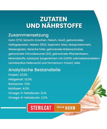 PURINA ONE BIFENSIS STERILCAT Dry Cat Food - Rich in Chicken for Sterilized Cats (5.7kg) - International Shipping Available - Buy Online on GoSupps.com