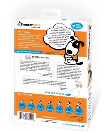 Buy ThunderShirt for Dogs - Anxiety Vest for Medium Dogs (26-40 lb) - Blue | Best Dog Calm Solution - Buy Online on GoSupps.com