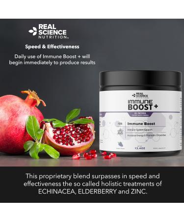 Immune Boost Plus | Natural Immunity Formula Boost Immune System Health and Wellness More Powerful Than Elderberry Zinc Echinacea - in a Fast Acting Powder - Buy Online on GoSupps.com