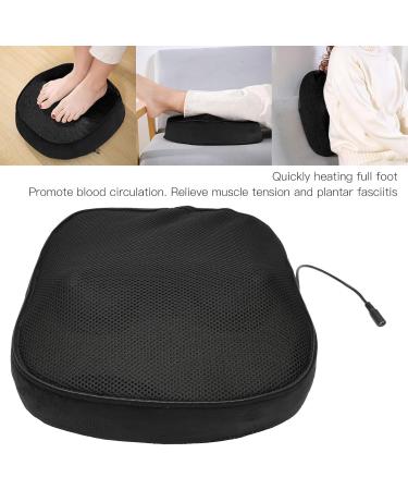 2-in-1 Foot and Back Massager with Heat - Electric Shiatsu Massage Pillows for Pain Relief Circulation & Plantar Fasciitis (EU) - Buy Online on GoSupps.com