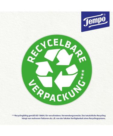 Tempo Moist Toilet Paper Duo Pack - Gentle & Caring 84 Wipes (42 Sheets x 2) | Premium International Shipping - Buy Online on GoSupps.com