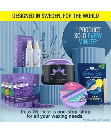Tress Wellness Hard wax beads - For sensitive skin - Bikini Star Seakissed 540 g (Pack of 1) - Buy Online on GoSupps.com