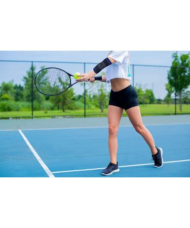 HENGZEY Dual-Bind Tennis Elbow Brace - Large Compression Sleeves for Golfers Elbow & Tendonitis - Men & Women - 1 Pair - Buy Online on GoSupps.com