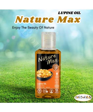 Nature Max Lupine Oil Essential Oils Natural Undiluted Pure for Hair and Skin Care Cold Pressed Premium (1 Pack 2.70 oz / 80 ml)  - Buy Online on GoSupps.com