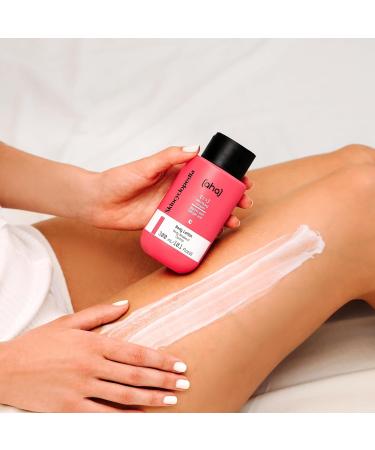 Skincyclopedia 5% AHA Body Lotion with Glycolic Salicylic Acid and PHA - Keratosis Pilaris Treatment - Firming Body Exfoliator for Back Acne Strawberry Legs and Ingrown Hair Light Fragrance 300ml - Buy Online on GoSupps.com