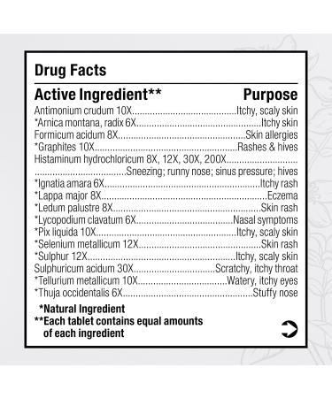 BHI Allergy Relief - Natural Homeopathic Solution | 100 Tablets for Safe Relief - Buy Online on GoSupps.com