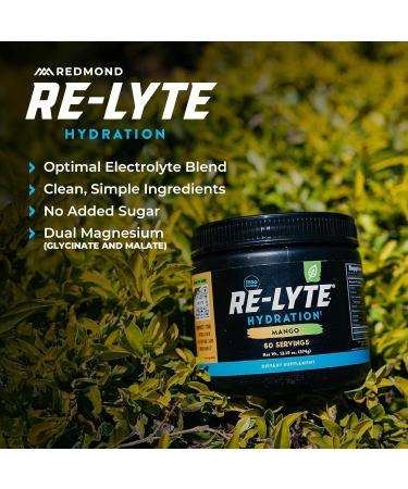 REDMOND Re-Lyte Boisson lectrolyte (Mango) Mangue - Buy Online on GoSupps.com