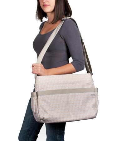 MARV by L SSIG Stylish Baby Diaper Bag | Beige Shoulder Bag with Changing Accessories for Moms - Buy Online on GoSupps.com