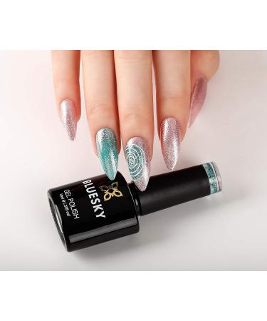 Bluesky Gel Nail Polish Platinum 08 Crystal Clear 10 ml Long Lasting Chip Resistant 10 ml (Requires Drying Under UV LED Lamp) - Buy Online on GoSupps.com