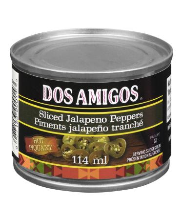 DOS AMIGOS Hot Sliced Jalapenos 24 Count
