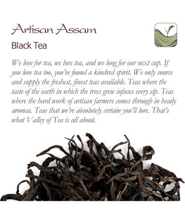 Assam Black Tea from India - Artisan Big Leaf Golden Quality - 100g - Buy Online on GoSupps.com