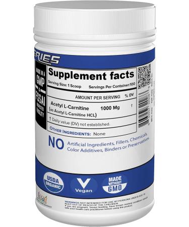 NutriJa Acetyl L-Carnitine (Alcar) 100g - Boost Energy & Metabolism - Buy Online on GoSupps.com