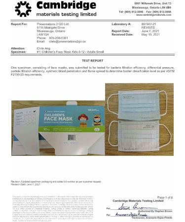 Canada Health Plus Children's Face Mask (Made in Canada) - Buy Online on GoSupps.com