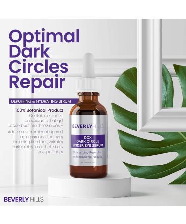 Beverly Hills DCX Eye Serum - Dark Circles, Puffy Eyes, Wrinkles & Crow's Feet Treatment - Buy Online on GoSupps.com