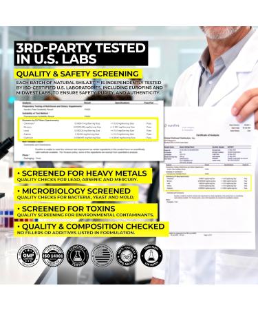 NATURAL SHILAJIT Resin (20g) Genuine Altai Shilajit for Men & Women DBP-Verified Bioactive Complex Trace Minerals & Fulvic Compounds Lab Tested Pure Resin Supplement 0.71 Ounce (Pack of 1) - Buy Online on GoSupps.com