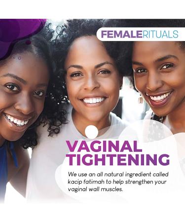 Female Rituals Yoni Balance Vaginal Tightening Pills with Kacip Fatimah - Vaginal Rejuvenation and Moisturizer - Buy Online on GoSupps.com
