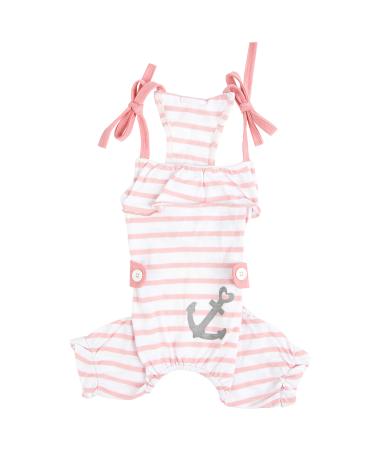 Pinkaholic NAUB-OP7620-PK-L Saylor Overall With Dog L Pink
