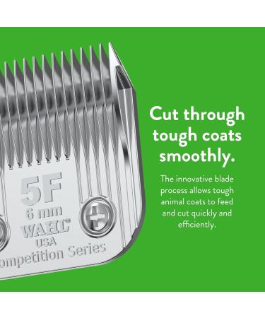 Wahl Competition #5F Interchangeable Blade Set - 6mm Precision for Professional Grooming | International Shipping - Buy Online on GoSupps.com
