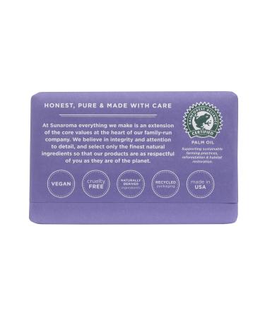 Sunaroma Lavender Soap with Shea Butter & Vitamin E - Nourishing Oil Soap (Pack of 1) - Buy Internationally - Buy Online on GoSupps.com
