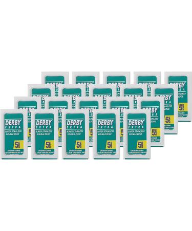 Derby Extra Double Edge Razor Blades - 100 Count Original Version - Buy Online on GoSupps.com