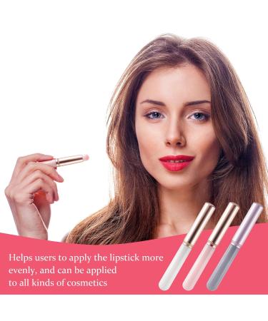 6Pcs Professional Lip Blending Brushes Set - Round Head Smudge Applicators for Lipstick Gloss & Concealer | Perfect for Flawless Makeup Application - Buy Online on GoSupps.com