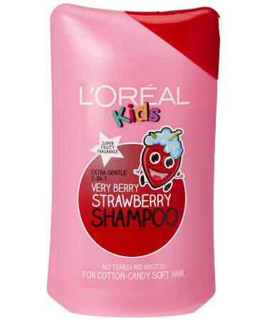L'Or al Paris Kids Extra Gentle 2in1 Shampoo - Very Berry Strawberry (250ml)