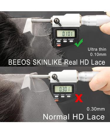 BEEOS 6x6 SKINLIKE Real HD Lace Closure Only Pre-plucked Natural Hairline Silky Straight Human Hair Closure 16 Inch 6x6 HD Lace Cloure 16 Inch - Buy Online on GoSupps.com