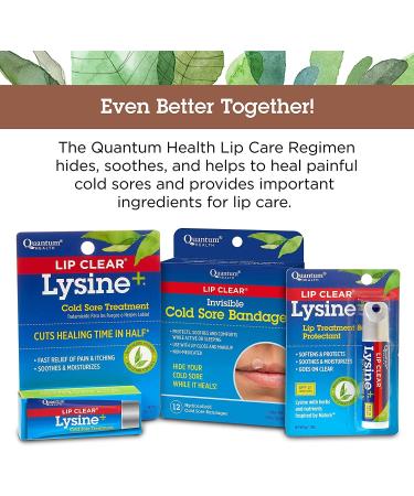 Lip Clear Lysine+ Cold Sore Treatment 0.25 oz - Fast & Effective Relief - Buy Online on GoSupps.com