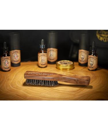 Death Grip Beard Brush and Comb - Wooden Grooming Tool for Beards & Hair - Buy Online on GoSupps.com