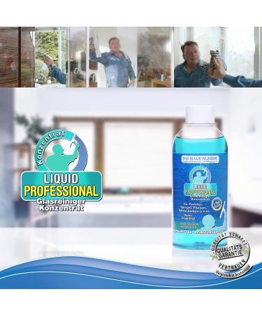 The Blue Wonder Liquid Glass Cleaner Concentrate 1000 ml - Professional Grade Cleans & Protects Glass & Mirror Surfaces - High-Efficiency 1 Pack - Buy Online on GoSupps.com