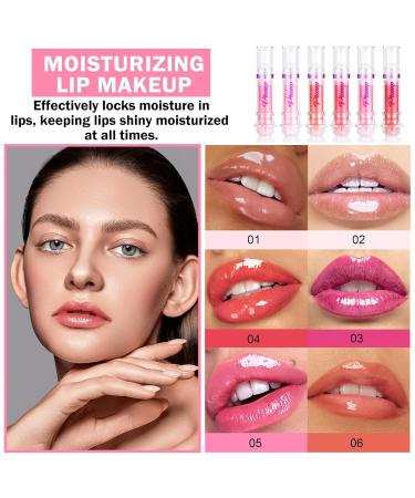 Korean Clear Lip Oil Gloss - Ultra-Hydrating Tinted Lip Plumper with Chili Extract | Nourishing & Full Lips - 02 Baby Pink - Buy Online on GoSupps.com