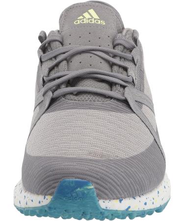 adidas Men's Solarthon Primegreen Golf Shoes 12 Grey/Pulse Yellow - Spikeless Design - Buy Online on GoSupps.com