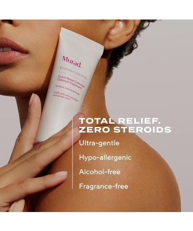 Murad Quick Relief Colloidal Oatmeal Treatment 5% Colloidal Oatmeal Cream with Ground Cherry & Oat Lipids for Eczema-Prone Skin Hydrates Soothes & Relieves Redness Itch Rashes 1.7 Fl Oz - Buy Online on GoSupps.com