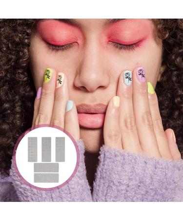 Lurrose Nail Stamp Plates - 5 Flower & Leaf Stencils for DIY Manicure Art | Perfect for Vacation & Festival | Tools for Women & Girls - Buy Online on GoSupps.com