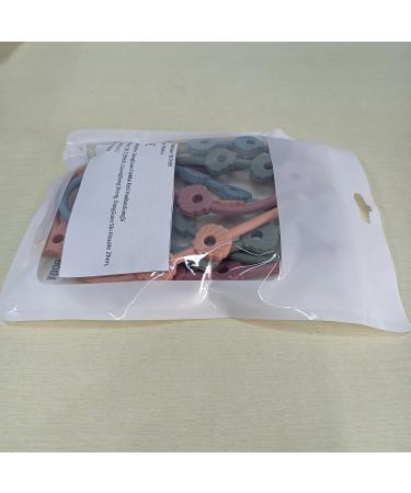 Buy CLdy Baby Toy Pacifier Chain - BPA-Free Silicone Cup Catcher for Strollers - 4-Piece Ocean Blue & Green & Orange & Bean Paste Soother Chains - Buy Online on GoSupps.com