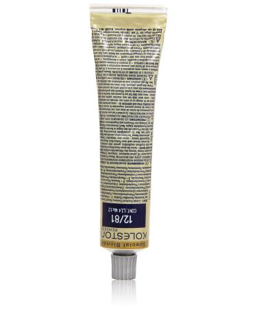 Wella Professionals Koleston 12/ 81 special blo.pearl- 1 pack (1 x 60 ml) 12/81 pearl-ash blonde - Buy Online on GoSupps.com