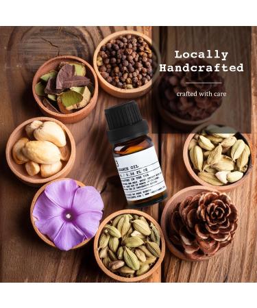 Santal Essential Oil for Diffuser - Inspired by Santal 33 - Luxurious Aroma Handcrafted in USA - 10ml Glass Bottle - Buy Online on GoSupps.com