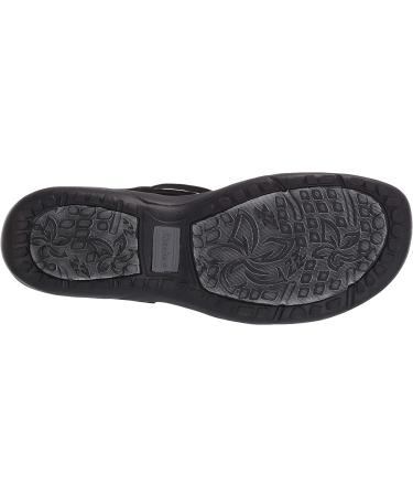 Skechers Women's Reggae Slim Simply Stretch Sandal | Black | Size 8 - Buy Online on GoSupps.com