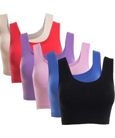 Cottonil Bra - Pack of 6 - Women's Multicolour XXL - Buy Online on GoSupps.com