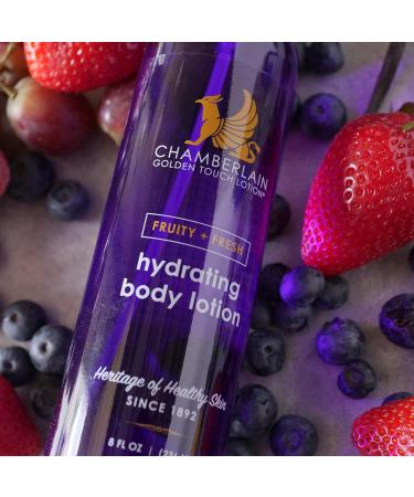 Golden Touch Lotion by Chamberlain Fruity + Fresh Hydrating Body Lotion - 8 Fl OZ - Buy Online on GoSupps.com