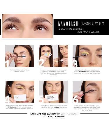 Nanolash Silicone Rods 3 pairs - lash lift rods silicone pads for eyelash lifting lash lift shields - Buy Online on GoSupps.com