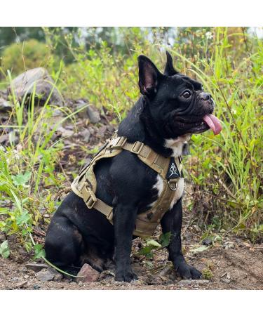 Oneigris Dog Harness - Fire Watcher Tactical Dishes No-Pull D-Ring 1000D Nylon XS Multicolored | International Shipping Available - Buy Online on GoSupps.com