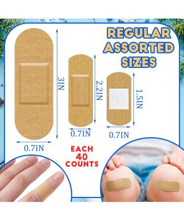 200 Assorted Flexible Fabric Adhesive Bandages with Storage Bag for First Aid - Buy Online on GoSupps.com