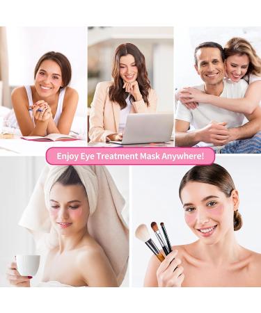 BREYLEE Pink Rose Eye Mask 60 Pcs - Under Eye Masks for Puffy Eyes, Dark Circles, and Wrinkles - Buy Online on GoSupps.com