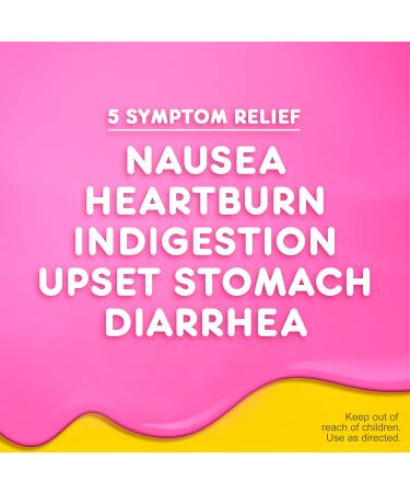 Pepto Bismol Liquid 12 fl oz - Fast Relief for Upset Stomach | Shop Now - Buy Online on GoSupps.com