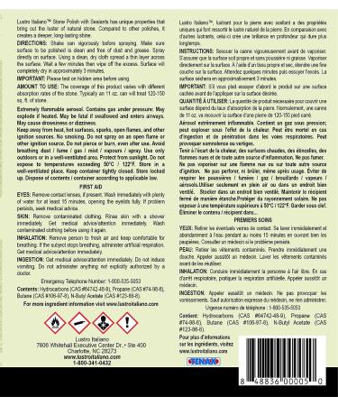 Lustro Italiano Stone Polish  11 oz. - Buy Online on GoSupps.com