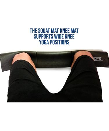 SmithShaper Squat Mat Knee Pad - 30.75 Length - Leg Muscle Targeting for Squats - Exercise Kneeling Mat - Ab Rollouts & Knee Pushups - NBR Material - Buy Online on GoSupps.com