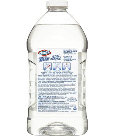 Tilex Shower Spray Refill 64 oz - 2 Pack 128 Fl Oz Total - Buy Online on GoSupps.com