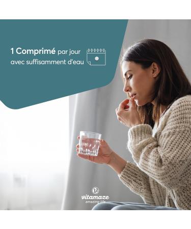 Zinc Bisglycinate 25 mg - Acne Skin and Immune System - 360 Tablets for 1 Year - Vegan and Highly Bioavailable - Vegan Food Supplement Without Additives - Made in Germany - Buy Online on GoSupps.com